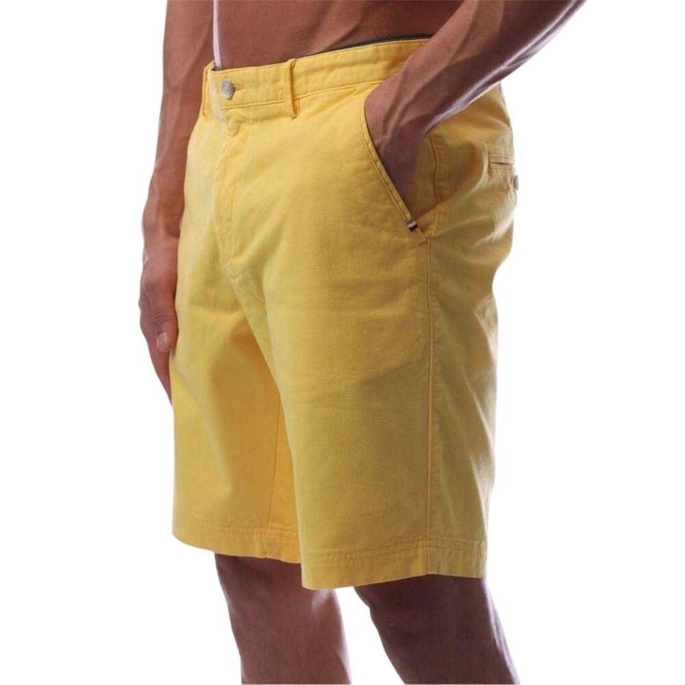 Boss Mens Slice Chino Shorts / Bright Yellow